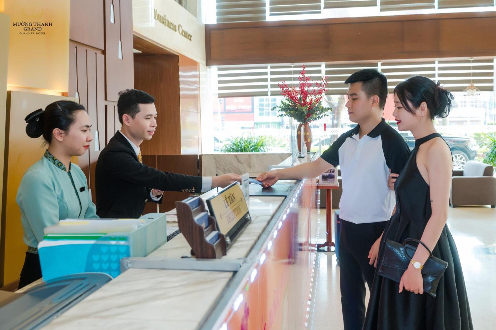 Muong Thanh Grand Quang Tri Hotel Exterior foto